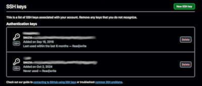 Github SSH Keys