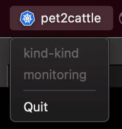 kubernetes context macos tray icon